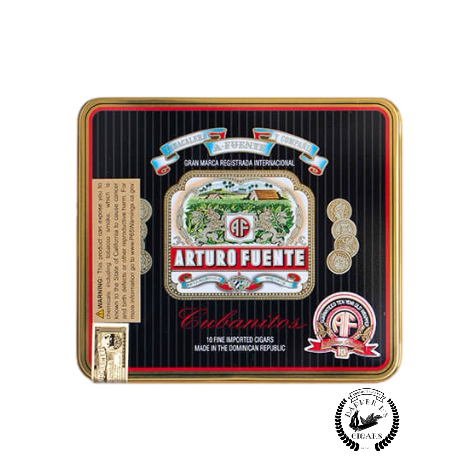 Arturo Fuente Cubanitos Tin - Image 1